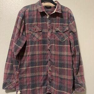 Outpost Makers Men’s Plaid Flannel Shirt
